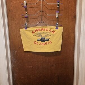 Hybrid Apparel Yellow GM Licensed Tube Top